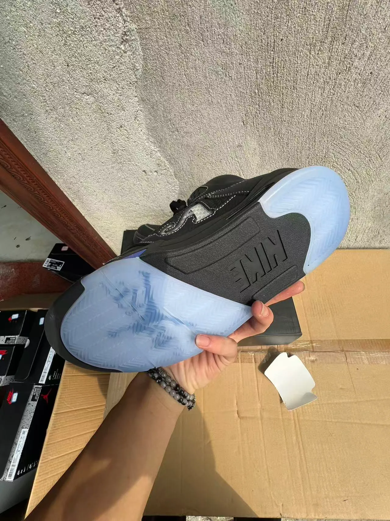 Air Jordan 5 ब्लैक रॉयल ब्लू NY 23 बास्केटबॉल जूते 6