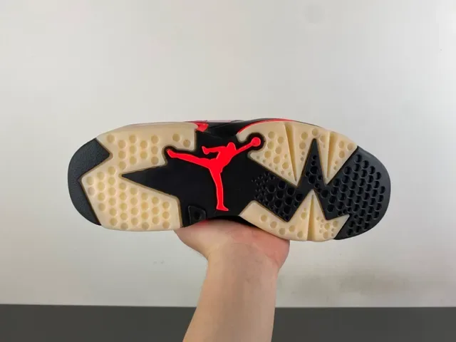 Air Jordan 6 गुलाबी और हल्की गुलाबी बास्केटबॉल जूते 8