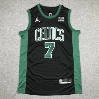 Camisa Air Jordan Vista Print Celtics #7 preta e verde