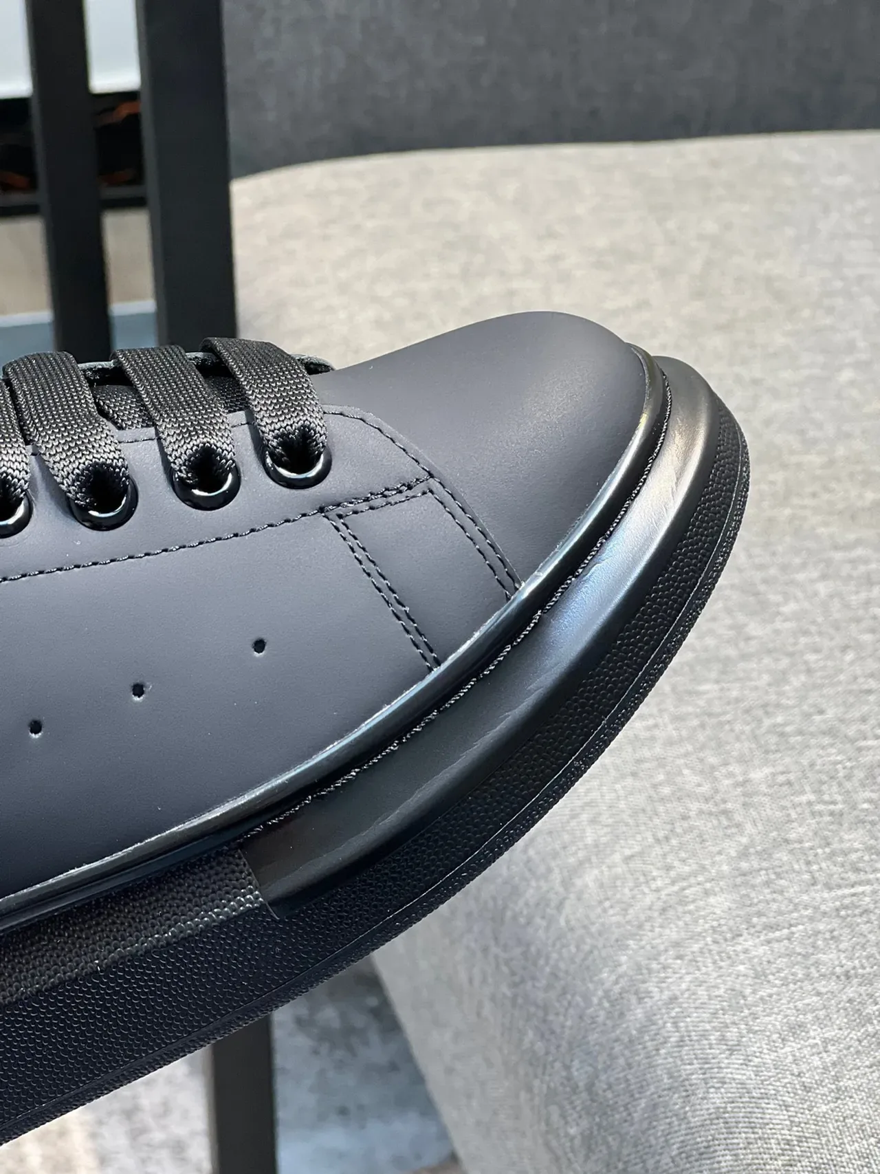 Alexander McQueen Oversized Sneaker Black Lifestyle Sneakers 3