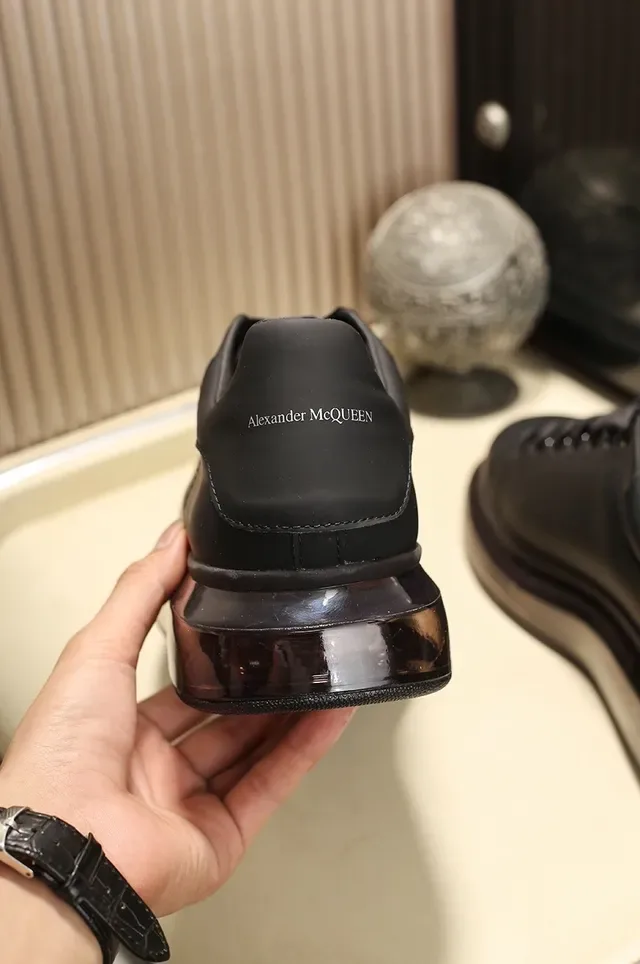 Alexander McQueen Oversized Sneaker Black Lifestyle Sneakers 2