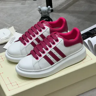 Alexander McQueen Oversized Sneaker White Magenta Lifestyle Sneakers