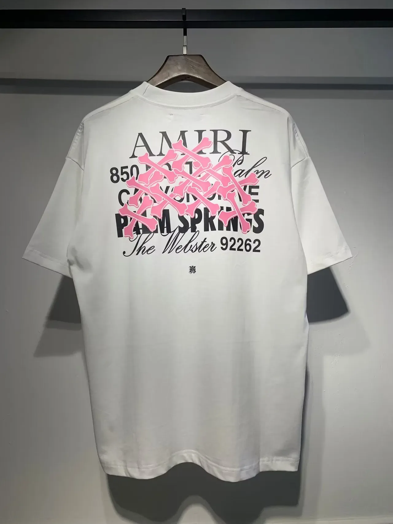 Camiseta gráfica Amiri Palm Springs Address 2
