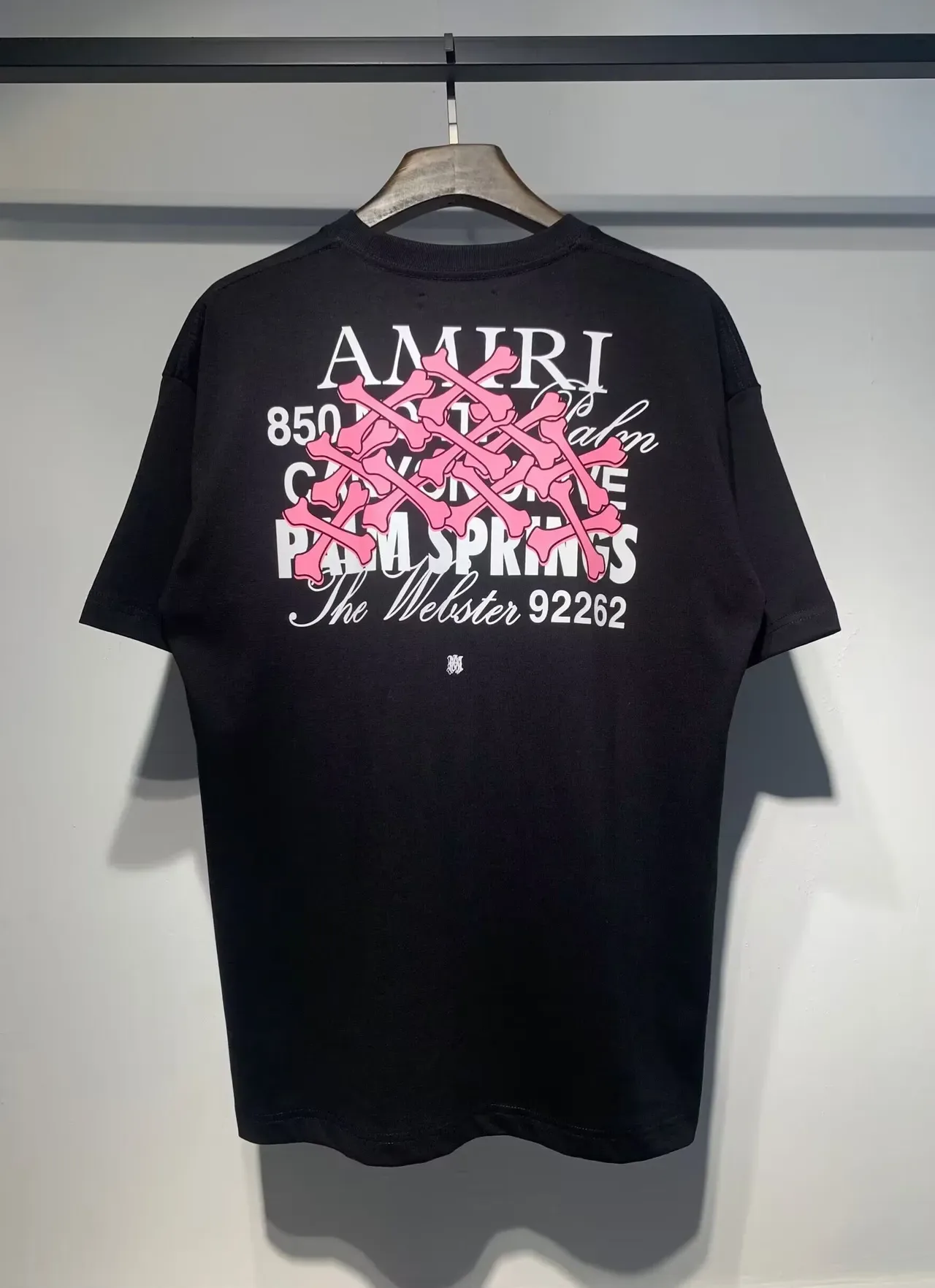 Camiseta gráfica Amiri Palm Springs Address 4
