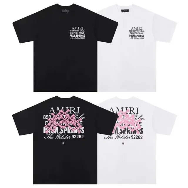 Camiseta gráfica Amiri Palm Springs Address 7