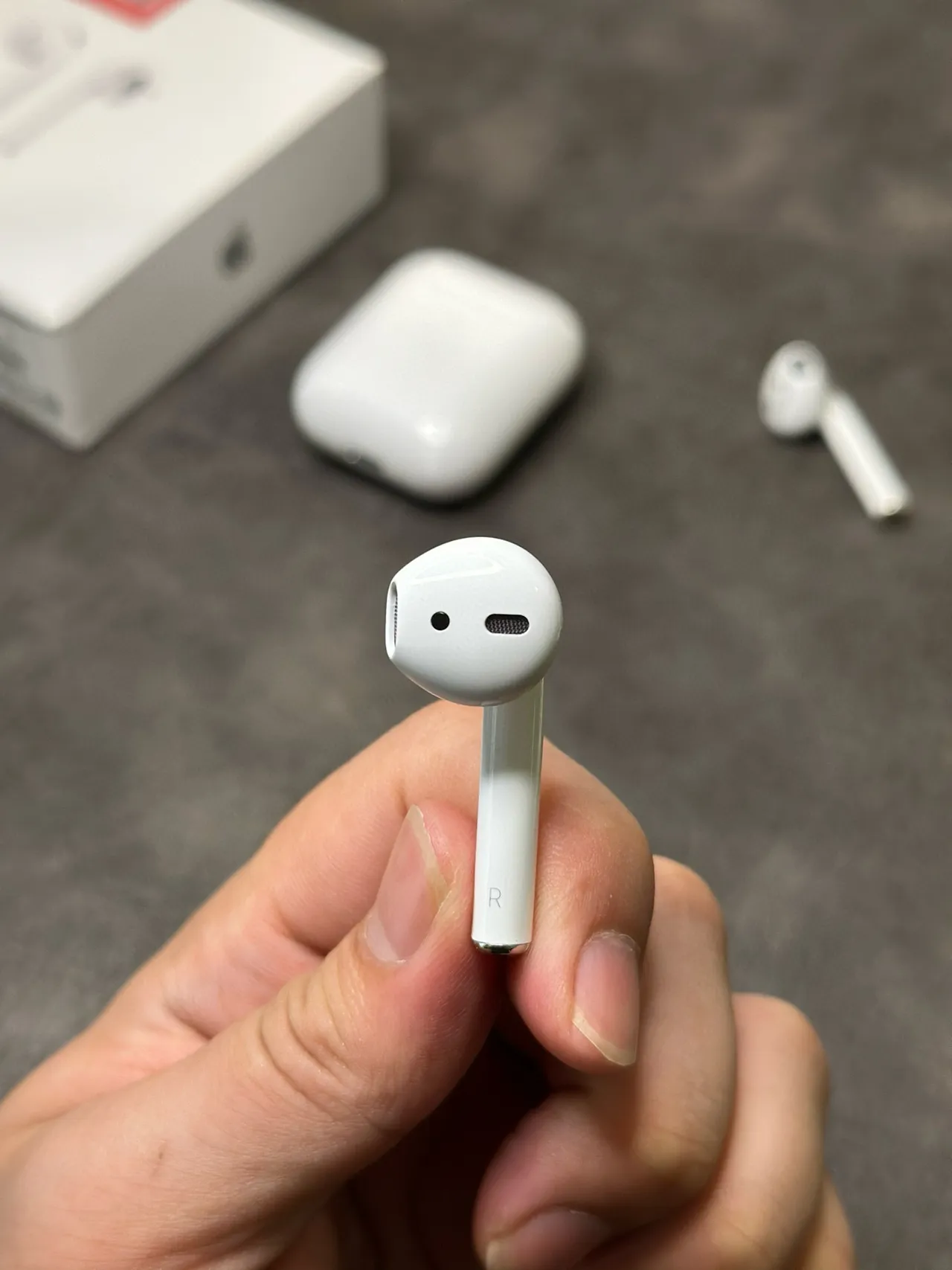 Apple AirPods सफेद स्टेम-स्टाइल चमकदार TWS ईयरबड्स 3