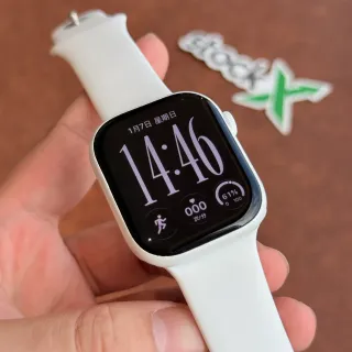 Apple White Black Square-Faced Silicone Band Sports Watch — electronics & audio wholesale supplier photo