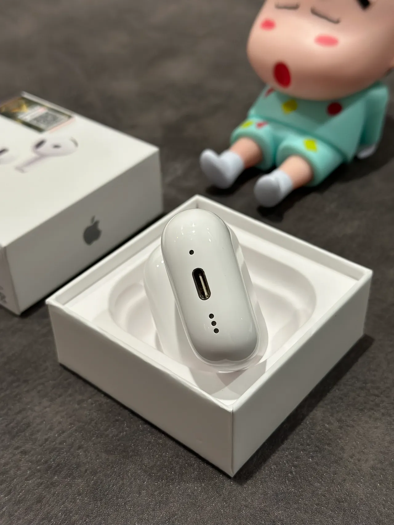 Apple Blanc Noir Style Tige Finition Mate TWS Écouteurs 3