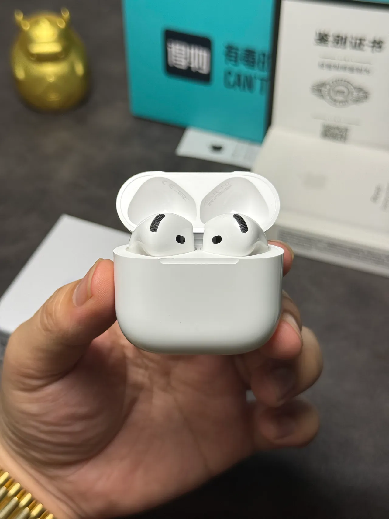 Apple White Stem-Style Matte Finish TWS Earbuds 12