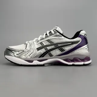 ASICS Gel-Kayano 银白紫色跑鞋