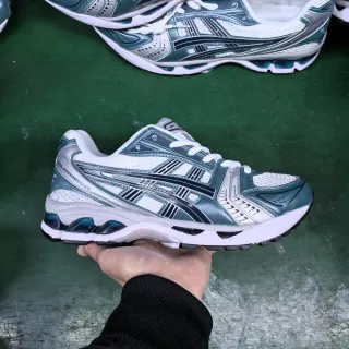ASICS Gel-Kayano White Teal Metallic أحذية جري