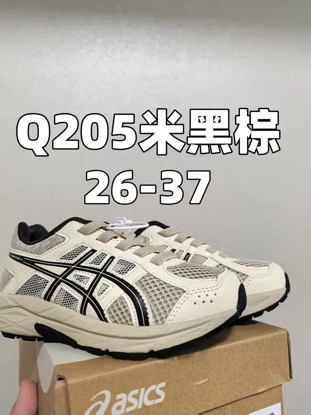ASICS 白黑 网布鞋面 合成覆盖 跑鞋 12
