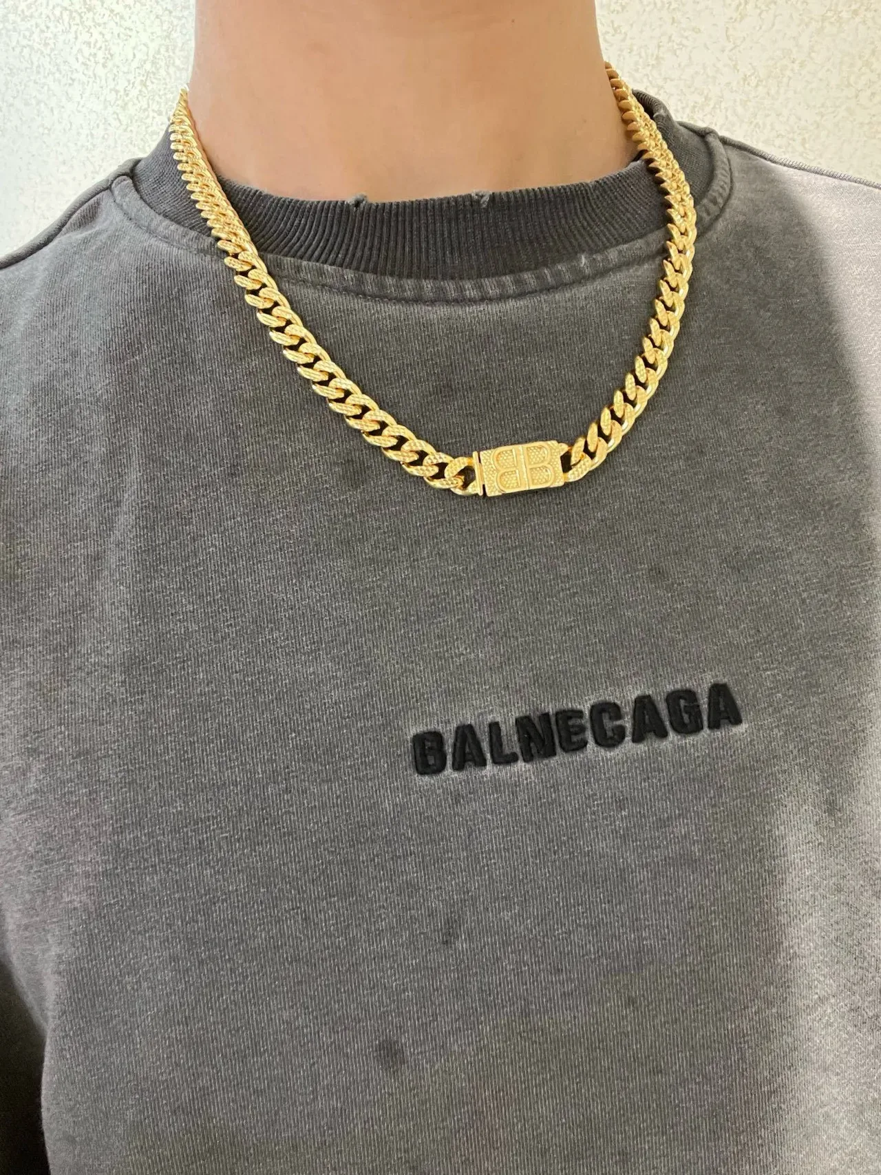 Balenciaga Logo Chain 金项链 7