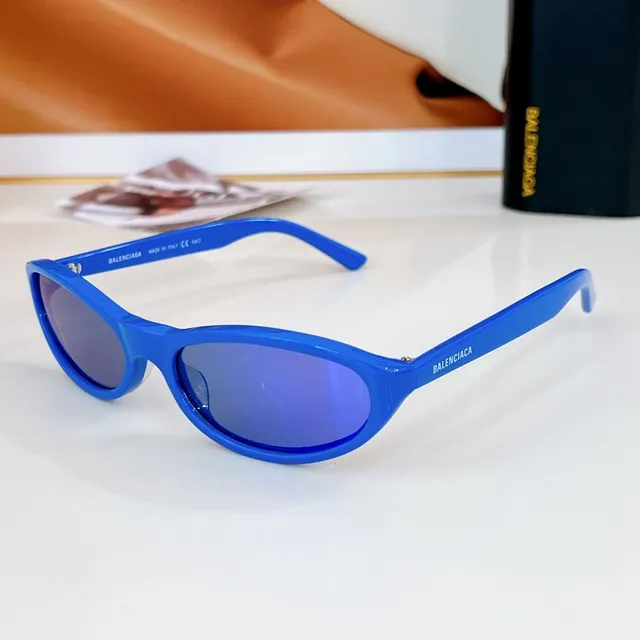 Balenciaga Óculos de Sol Cat-Eye Estreito com Lente Amber 8
