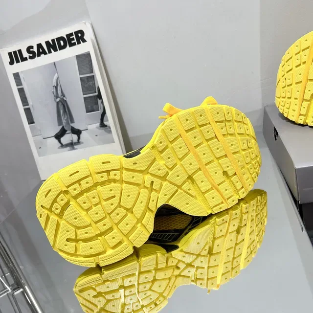 Balenciaga Runner Yellow Black Chunky Sneakers 2