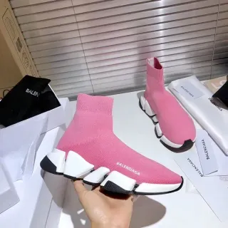 Balenciaga Speed Trainer Pink Sock-Fit Lifestyle Sneakers