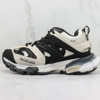 Balenciaga Track Trainer Beige Black Chunky Sneakers