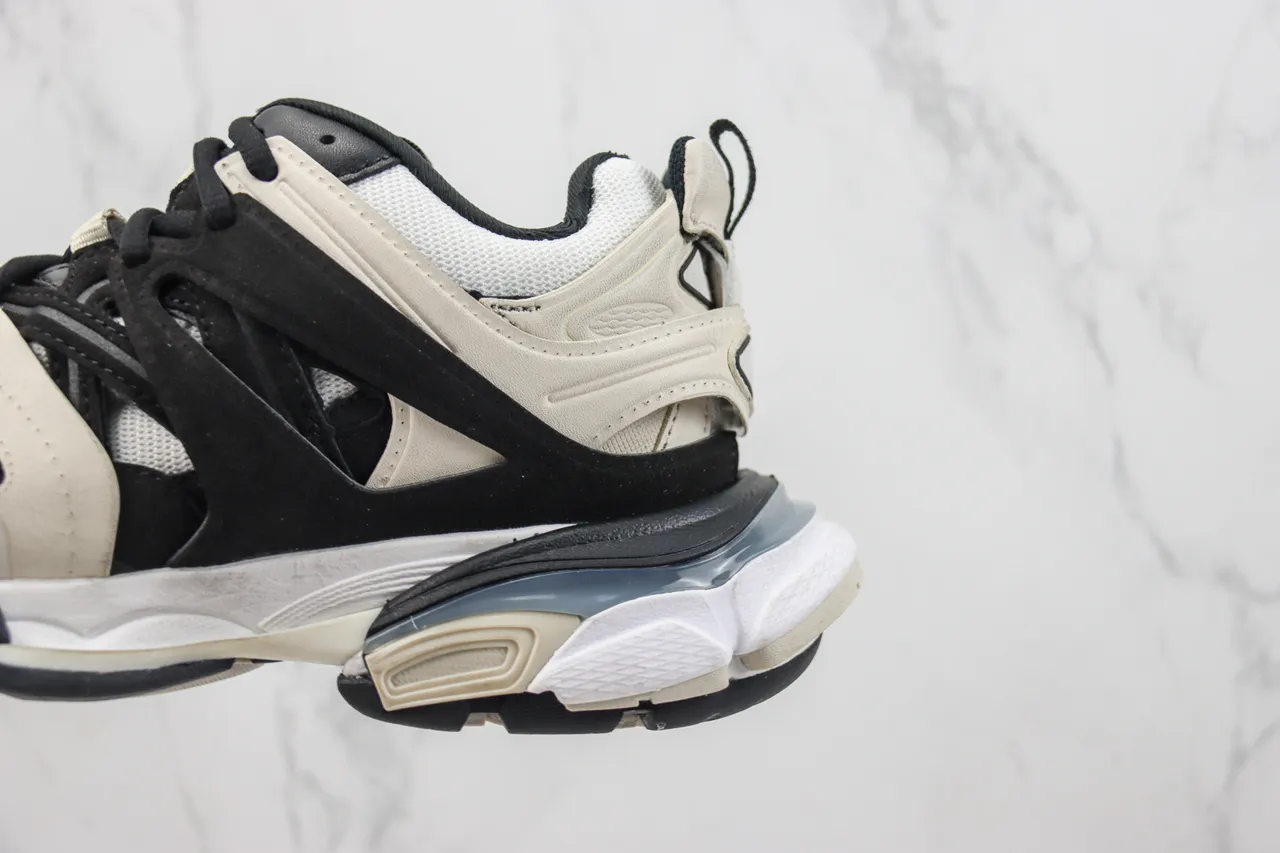 Balenciaga Track Trainer Beige Black Chunky Sneakers 7