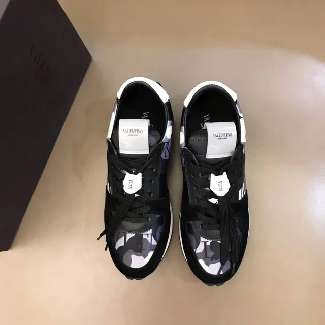 Balenciaga Track Trainer काला सफेद भूरा कैमो लाइफस्टाइल स्नीकर 9
