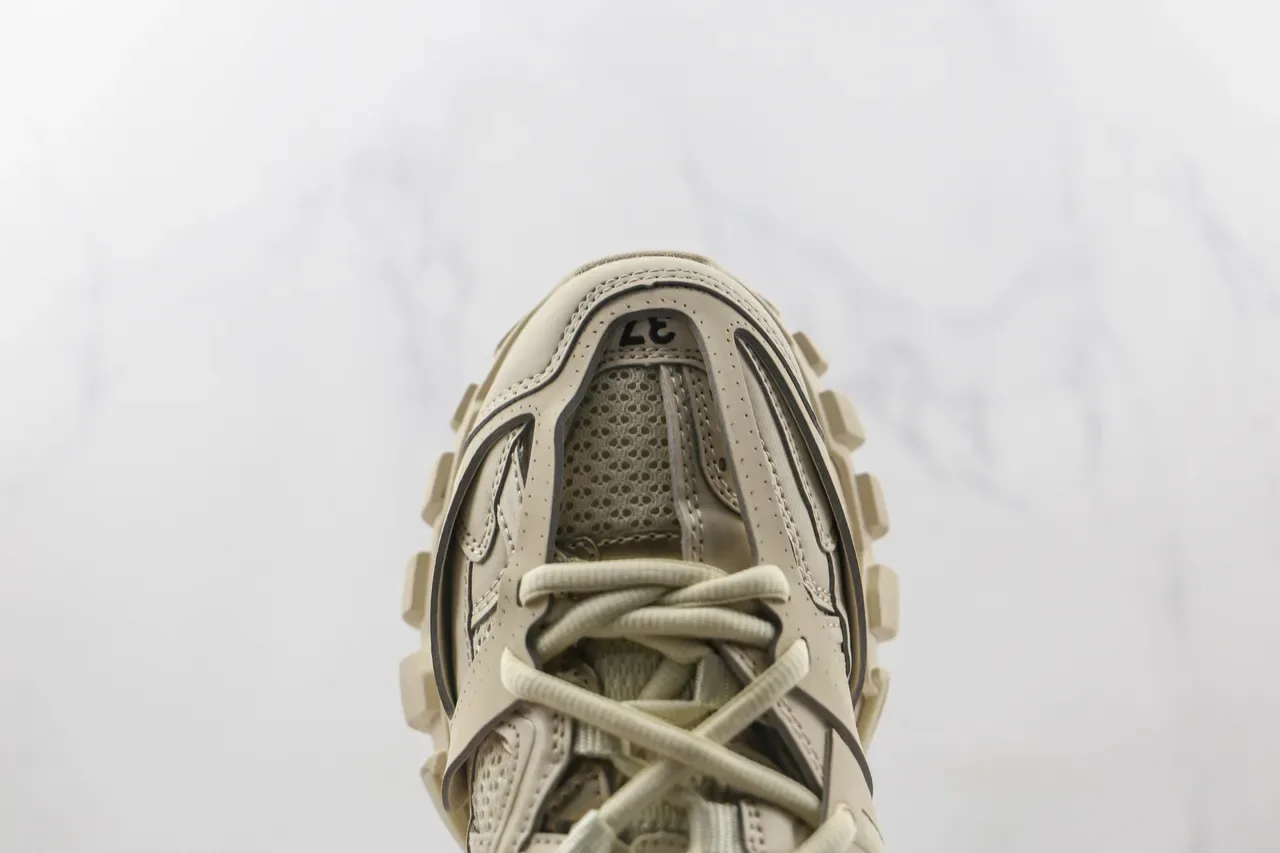 Balenciaga Track Trainer Off-White चंकी स्नीकर 6