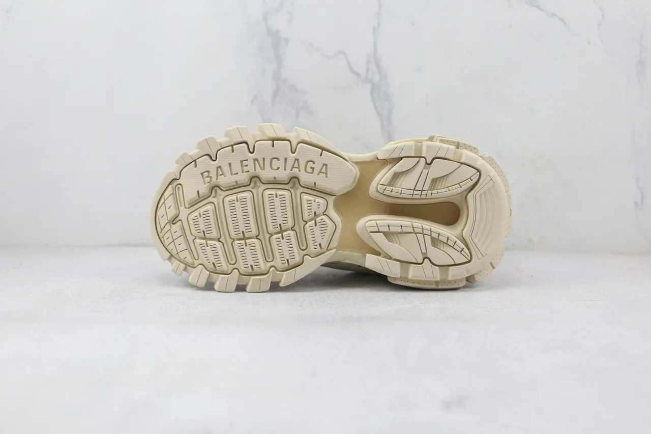 Balenciaga Track Trainer Off-White चंकी स्नीकर 8