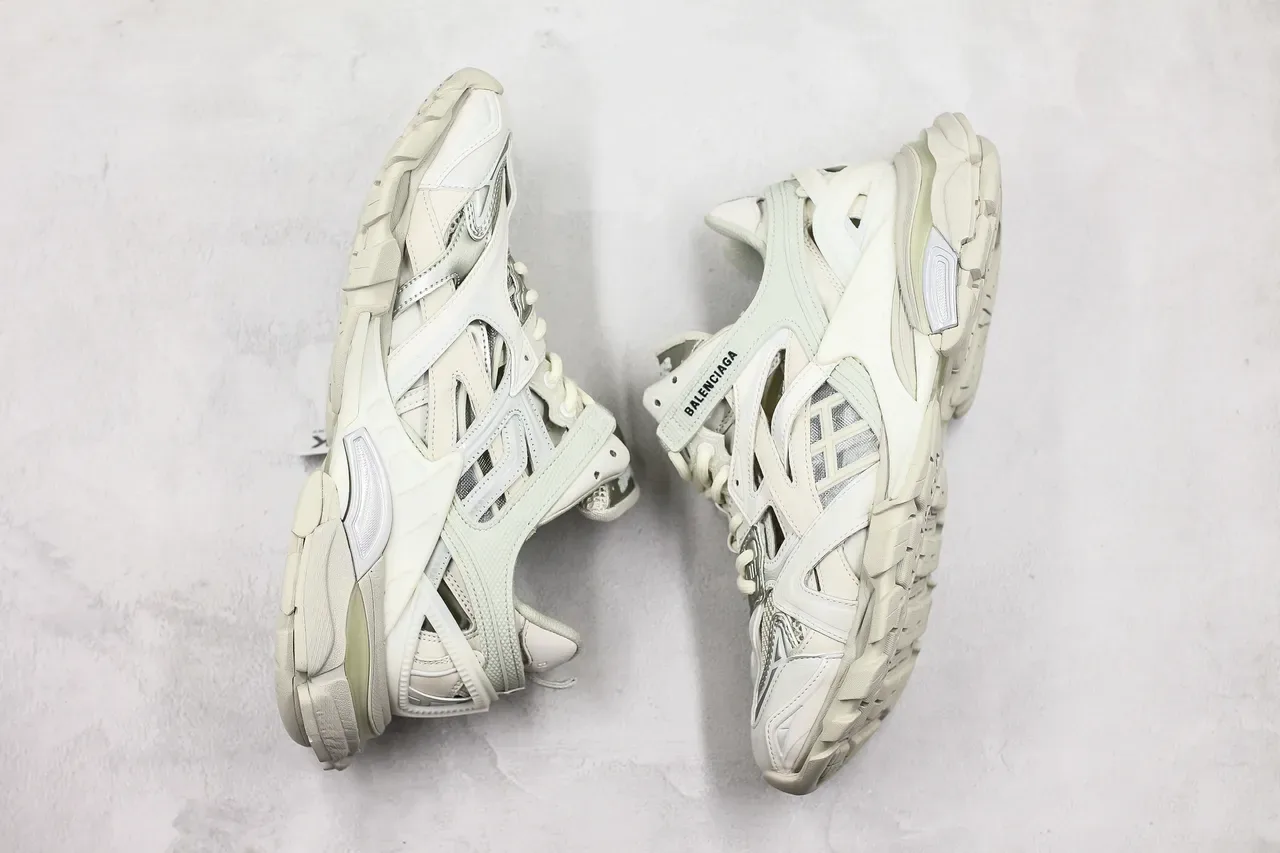 Balenciaga Track Trainer Off-White Chunky Sneakers 3
