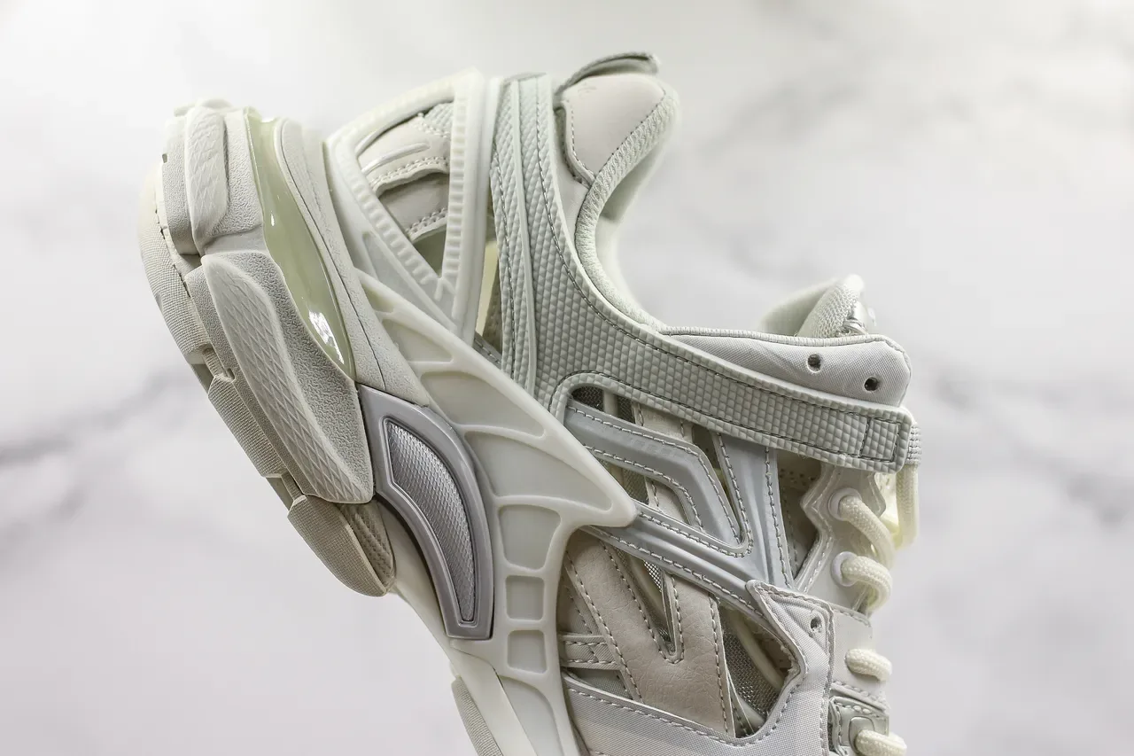 Balenciaga Track Trainer Off-White Chunky Sneakers 6