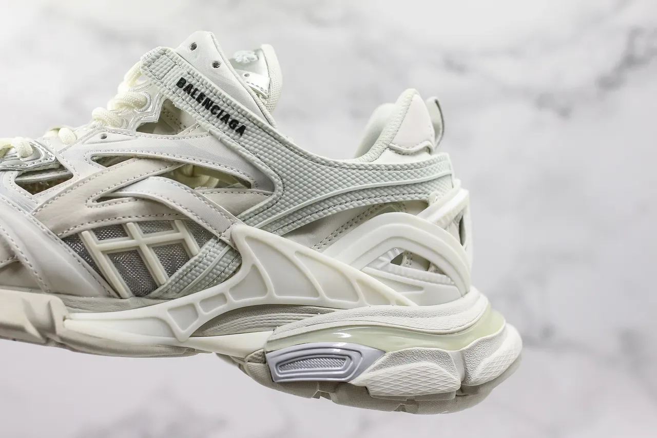 Balenciaga Track Trainer Off-White Chunky Sneakers 10