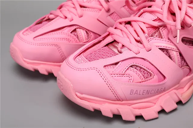 Balenciaga Track Trainer Pink Wash Chunky Sneakers 4