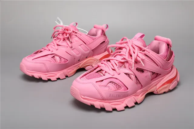 Balenciaga Track Trainer Pink Wash Chunky Sneakers 5