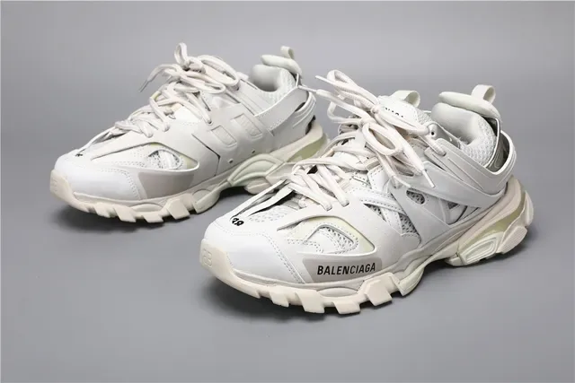 Balenciaga Track Trainer White Chunky Sneakers 5