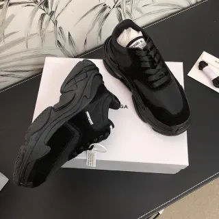 Balenciaga Triple S Black Chunky Sneakers