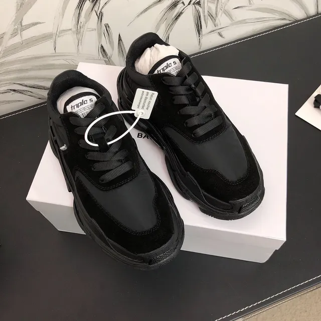 Balenciaga Triple S sneakers noires chunky 2