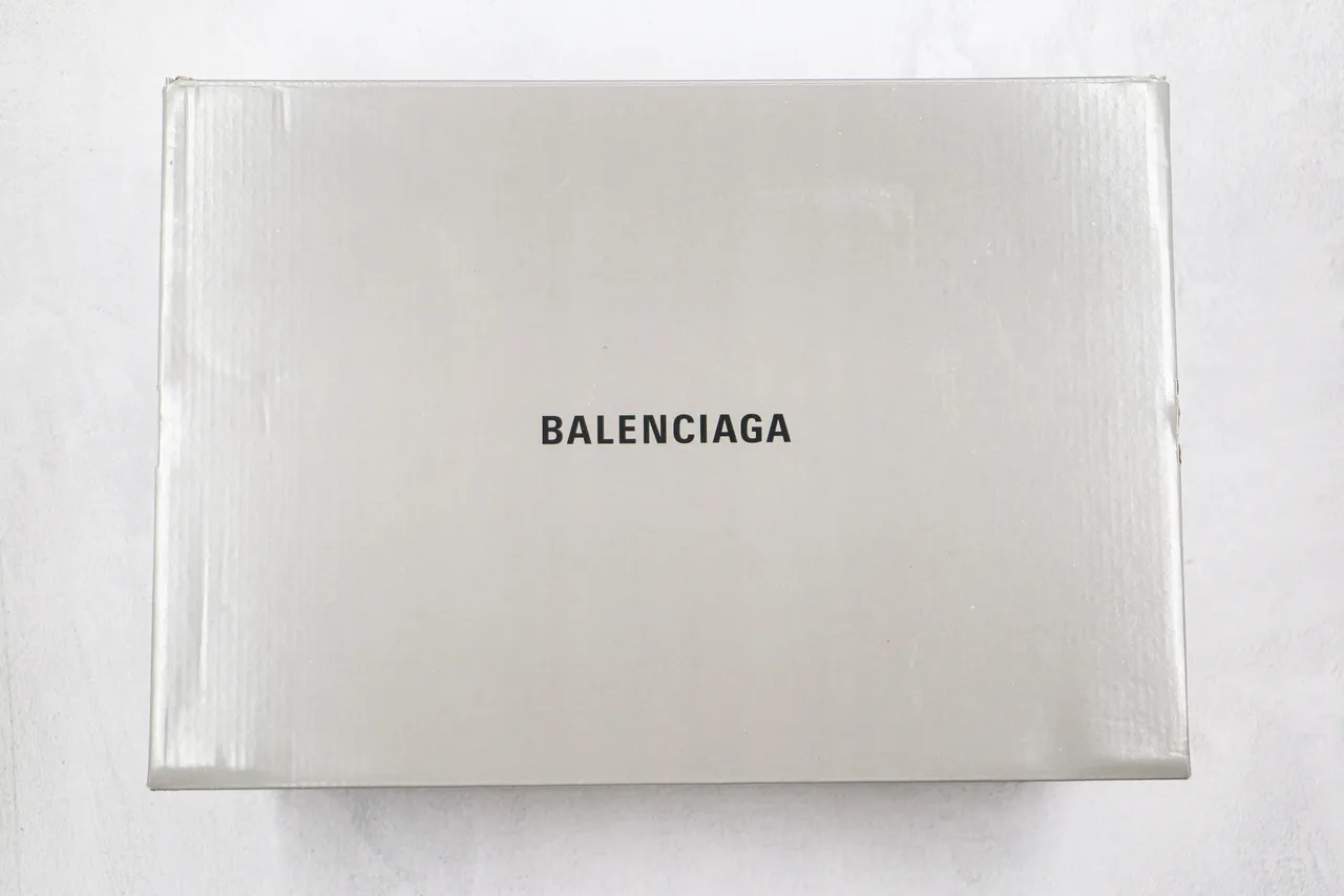 Balenciaga Triple S Logo-Print White Chunky Sneakers 10