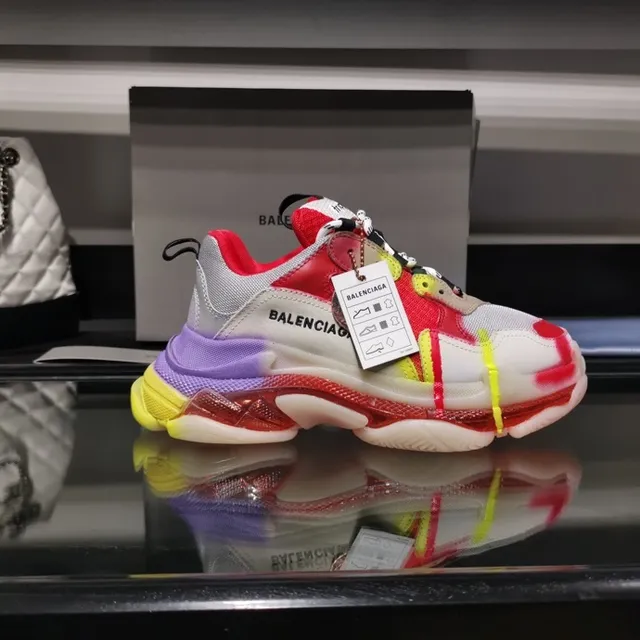 Balenciaga Triple S Multicolor Chunky Sneakers 1