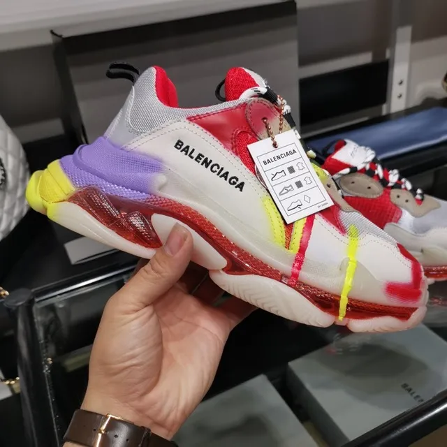 Balenciaga Triple S Multicolor Chunky Sneakers 3