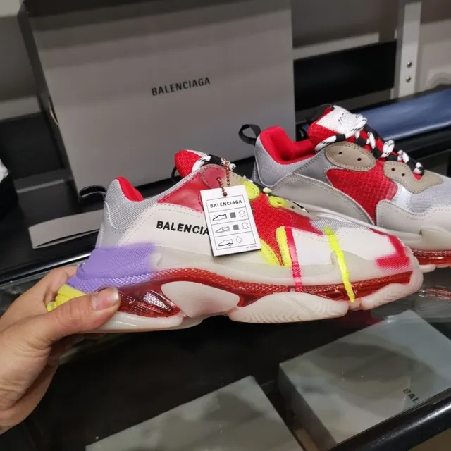 Balenciaga Triple S Multicolor Chunky Sneakers 5