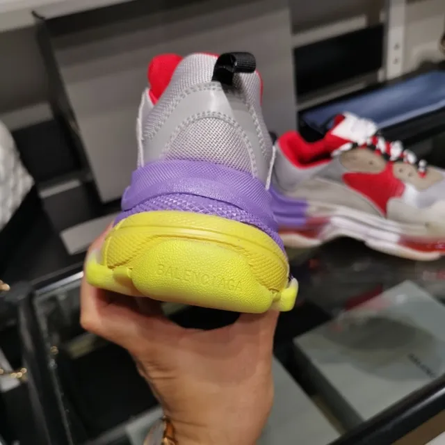 Balenciaga Triple S Multicolor Chunky Sneakers 9