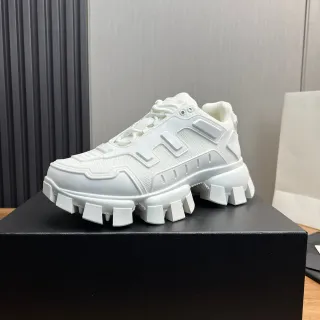 Balenciaga सफेद Monolithic Block-Lug Sole Chunky स्नीकर