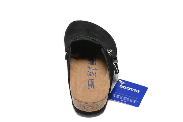 Birkenstock Arizona Black Suede Clog 4