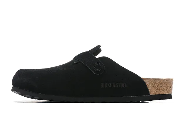 Birkenstock Arizona Black Suede Clog 5