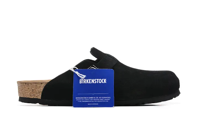 Birkenstock Arizona Black Suede Clog 6