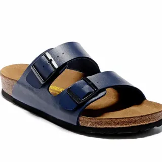 Birkenstock Arizona नेवी ब्लू कैजुअल सैंडल
