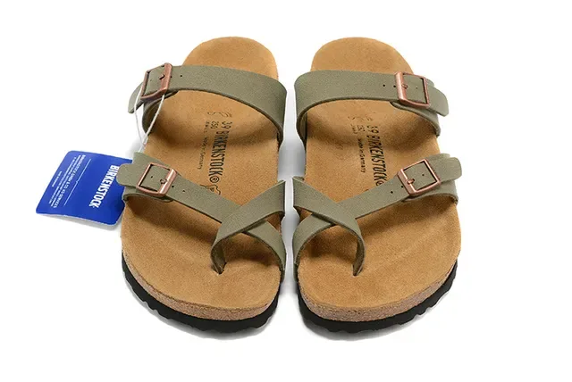 Birkenstock Arizona ऑलिव ग्रीन कैजुअल सैंडल 3