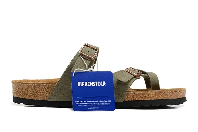 Birkenstock Arizona ऑलिव ग्रीन कैजुअल सैंडल 6