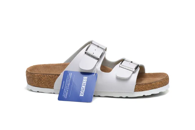 Birkenstock Arizona सफेद कैजुअल सैंडल 2