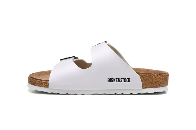 Birkenstock Arizona सफेद कैजुअल सैंडल 4