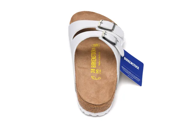 Birkenstock Arizona सफेद कैजुअल सैंडल 5