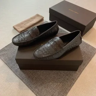 Bottega Veneta Andiamo Intrecciato বুনন চামড়ার লুফার