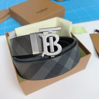 Burberry TB Monogram Check ceinture en cuir